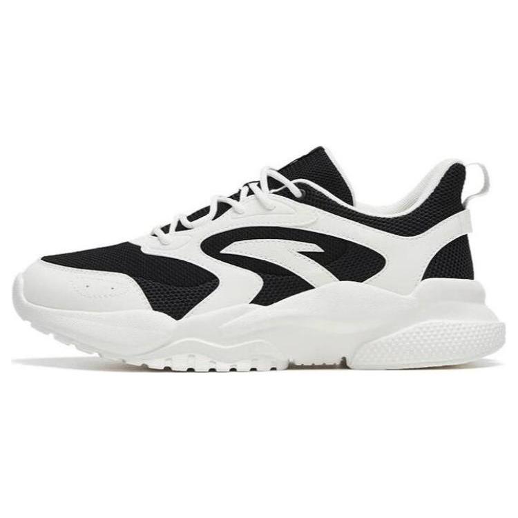 

New Anta Chao Bai TD Cushioning Anti Slip And Wear Resistant Low Top Sports Casual Shoes Women s White Black 122318841-2 36