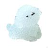 5 Pieces Luminous Mini Dog Figurines Animal Sculpture Tabletop Ornament for Dollhouse DIY