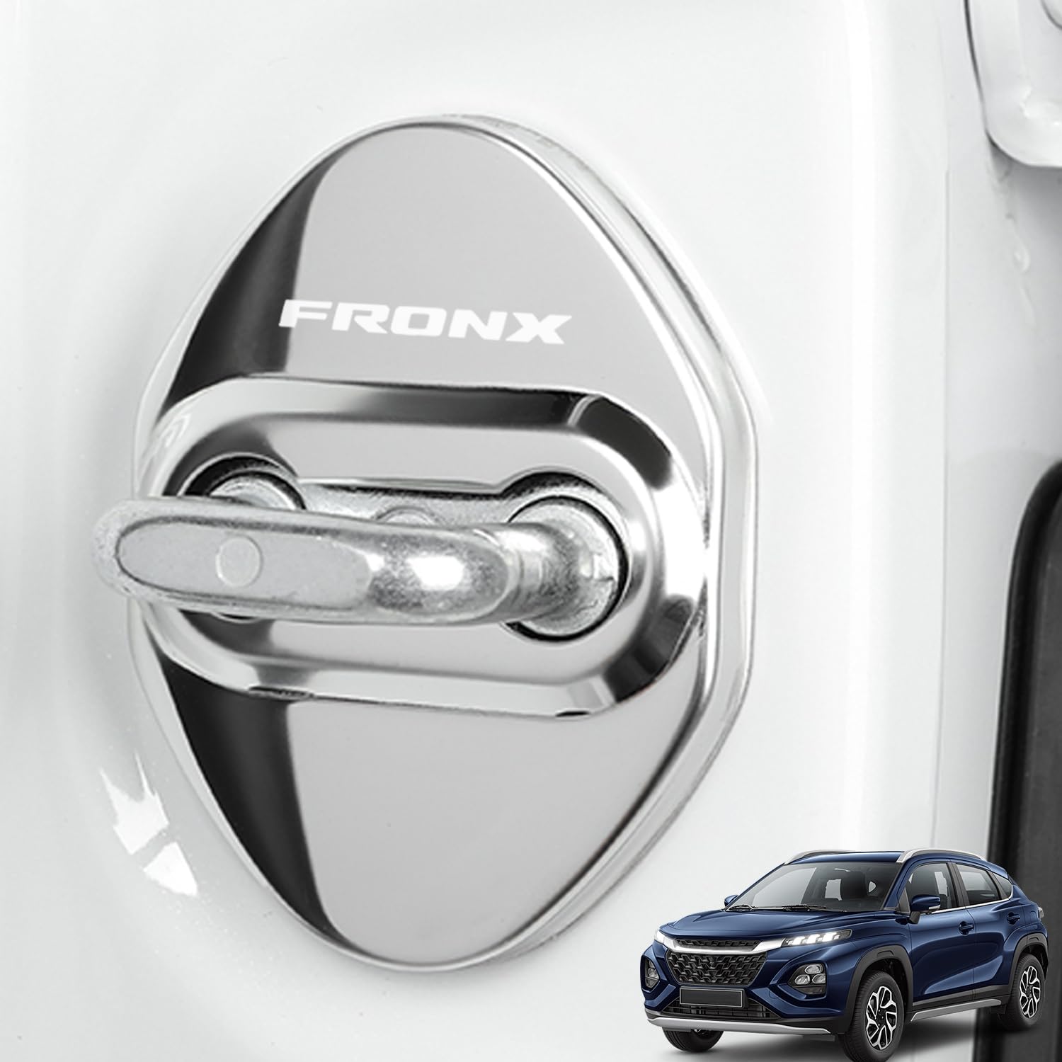 

Kurtz FRONX WDB3S WEB3S 2WD 4WD for October 2024 - Present Dedicated Door Lock, серебряный