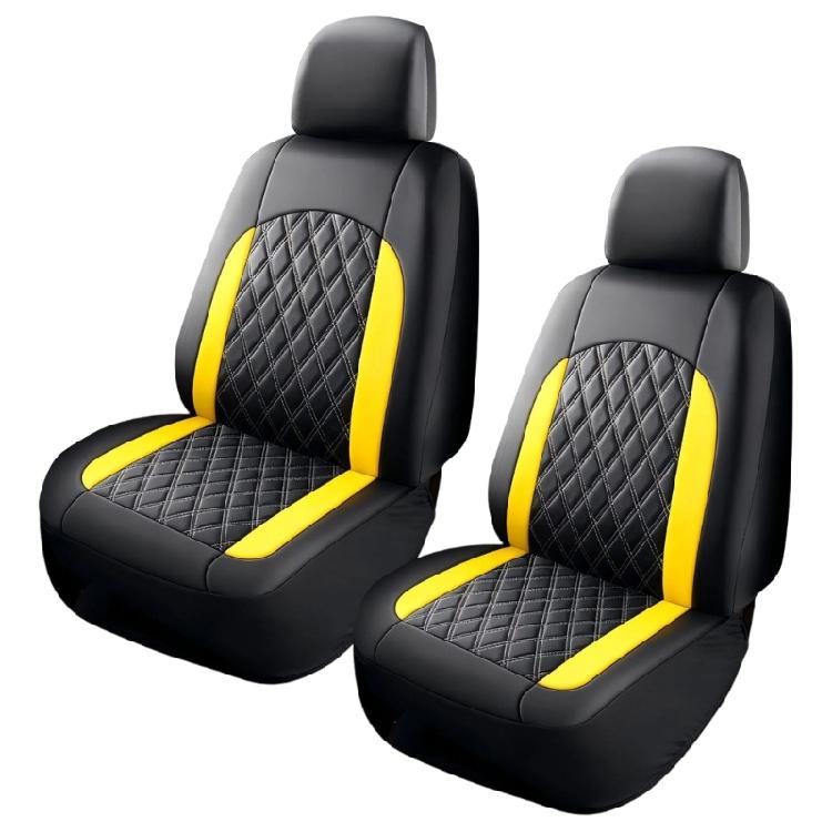 Coprisedili Auto Trapuntati a Diamante Universali Proteggi Cuscino 2/4/9 Pezzi Pelle PU Premium Per Berlina SUV Uso Stagione Unica