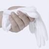 White Cotton Gloves for Dry Hands Eczema Treatment Overnight Moisture Lock Spa Use 3 Pairs