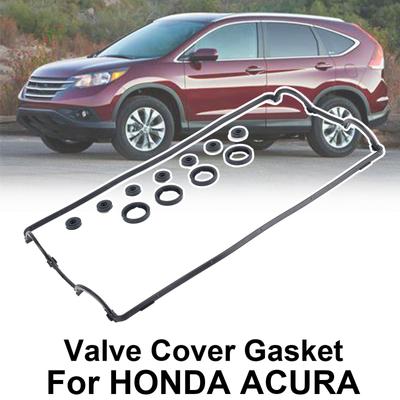 12x Car Engine Valve Cover Gasket Kit Accessories For Honda Integra Civic DOHC V-TEC ITR B-Series 1990 1991 1992 1993 1994-2001