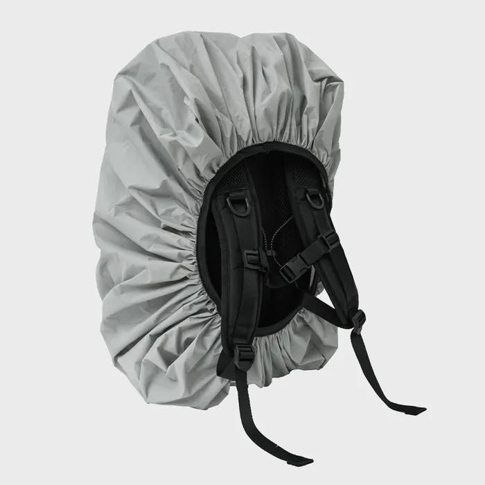 Packable Bag Rain Cover Gray