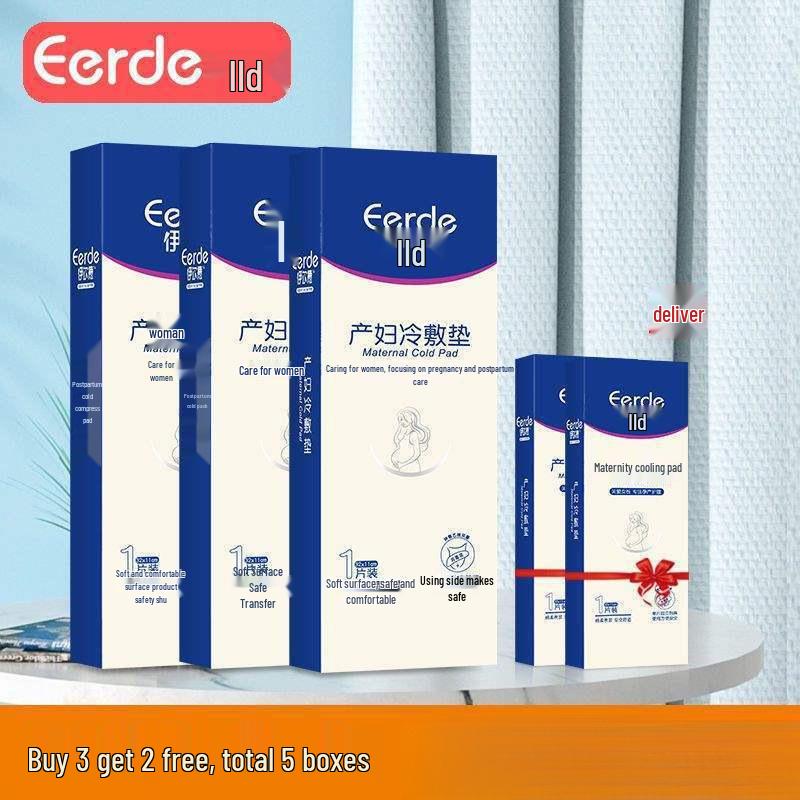 Postpartum Vaginal Cold Compress Pads for Pain Relief and Wound Care