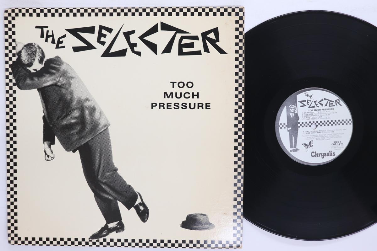 LP Record SELECTER Too Much Pressure CHR1274 CHRYSALIS 1980 US Rock Used