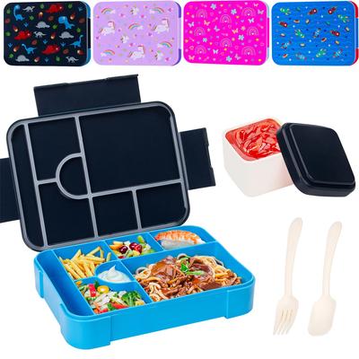 1300ML Portable Lunch Box For Students Compartment Sealed Leak Proof And Easy To Clean Student Bento Box Office Bento Box