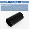 1 Pcs 63mm 248" ID 127mm 5" Length 0 Degrees Black Car Silicone Hose