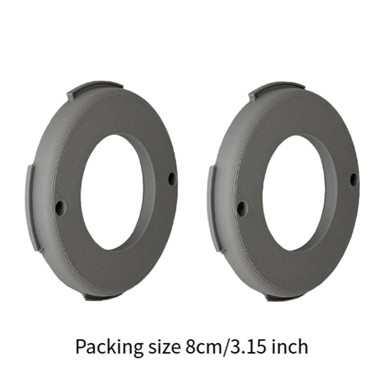 2x Mounting Plate Accessories for Nest Cam, Hardware Outdoor or Indoor Flexible Wall Anchors, Replacement