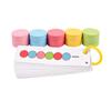 Montessori Color Sorting Cups and Educational Toys for Toddlers: Cognitive and Matching Training Aids