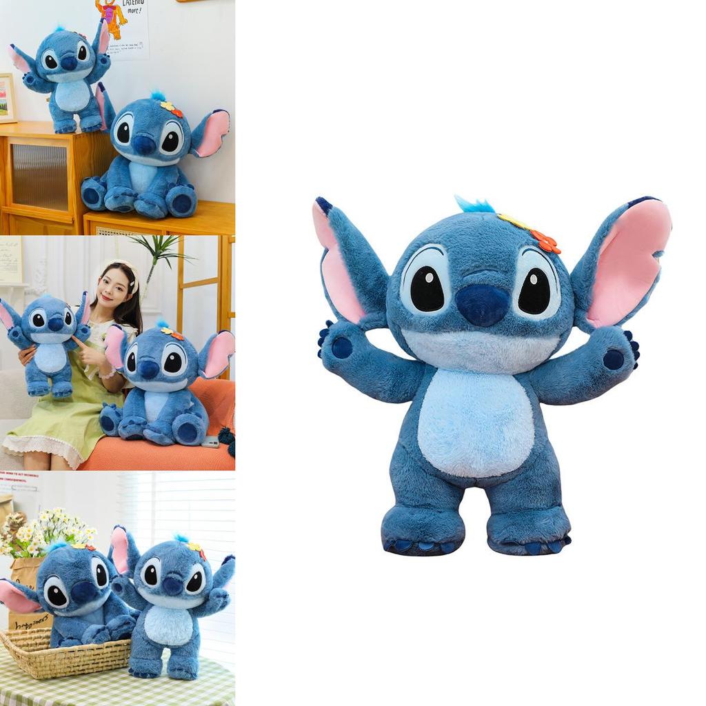 Stitch Plush Toy With Flower Decor For Kids And Collectors