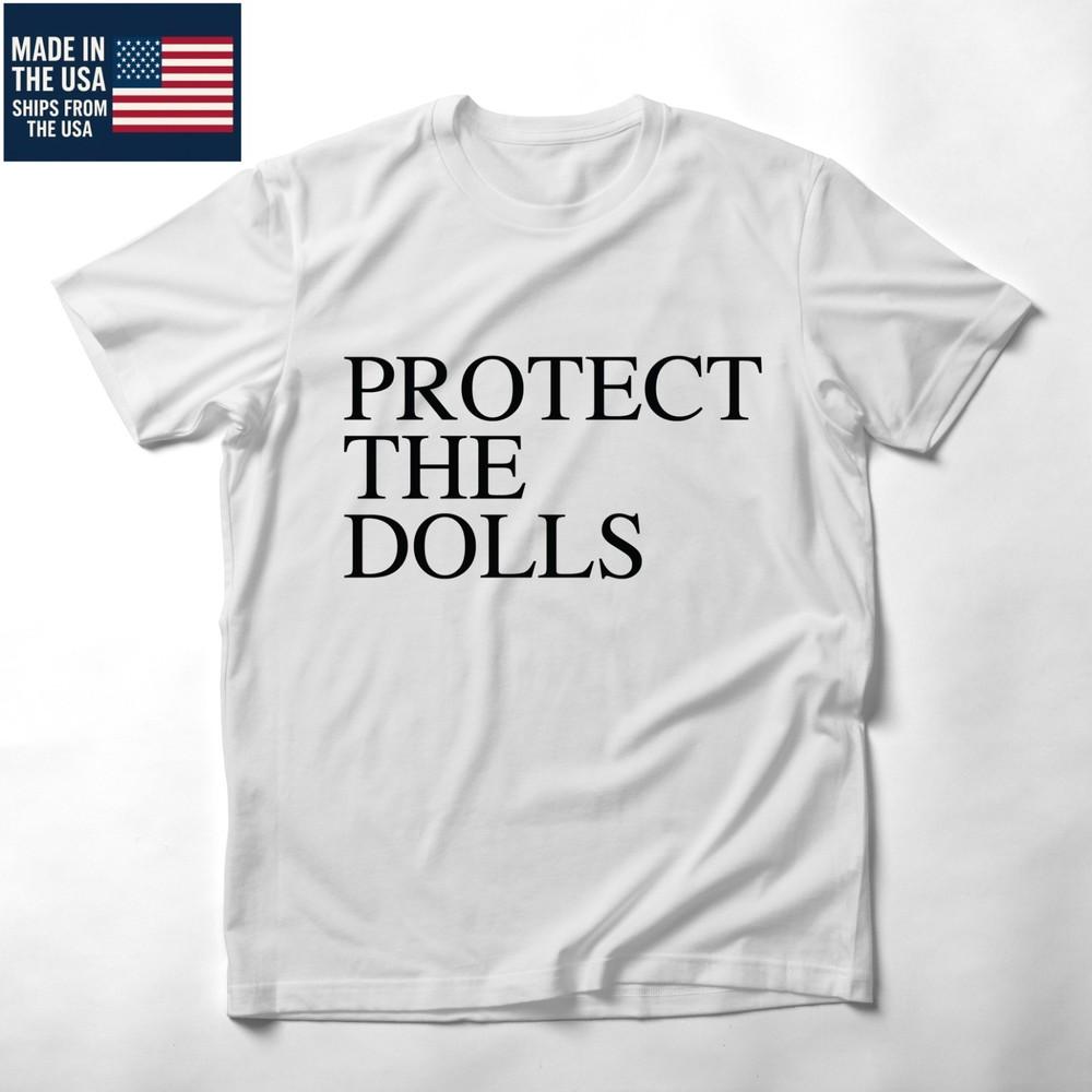 Защити кукол Дизайн Bratchella Минималистичная унисекс футболка Унисекс футболка XXXXL