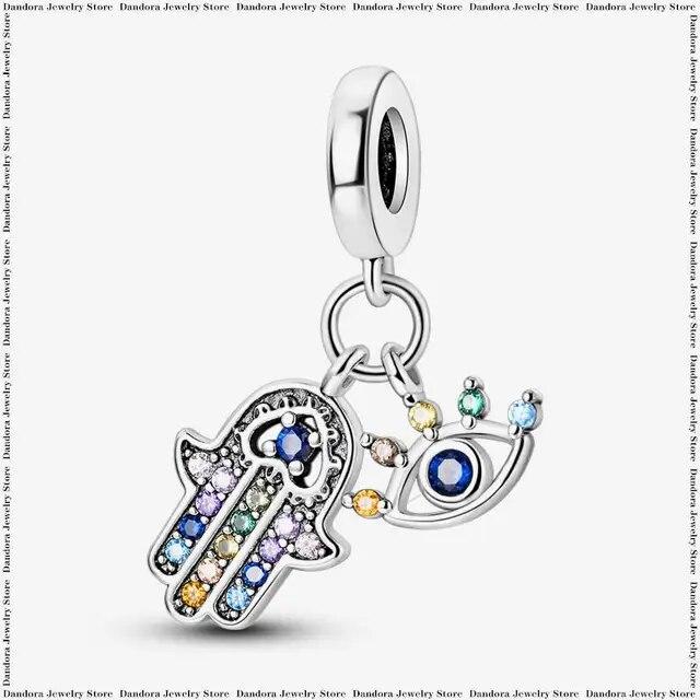 Three Piece Set Charm Beads Fits Charms Bracelet for Women 925 Silver Pendant Bead DIY Jewelry Gift