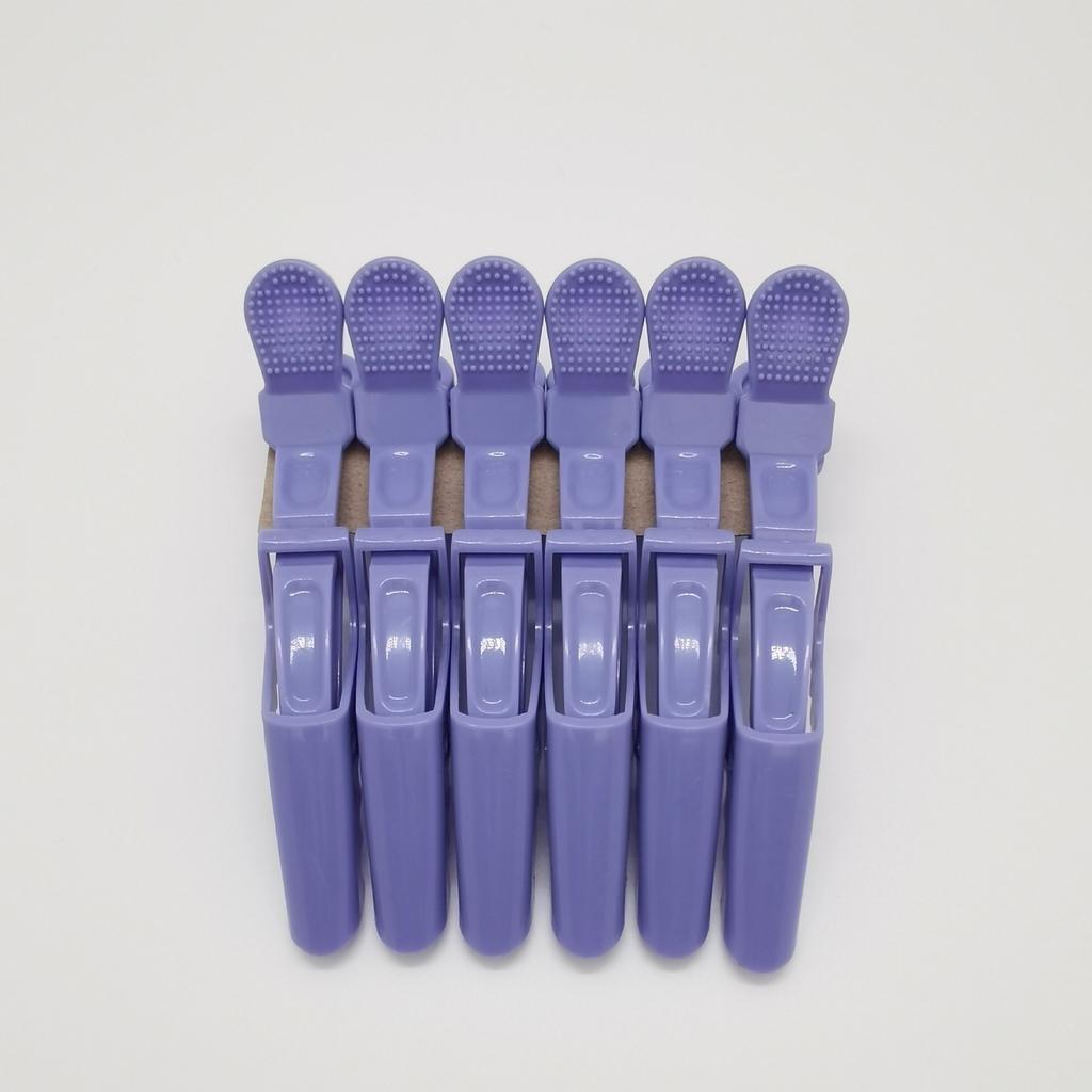 6pcs/set Women Color Hairdressing Clips Variety Styles Alligator Hair Grip Salon Clamp for Salon Styling Hair Accessories