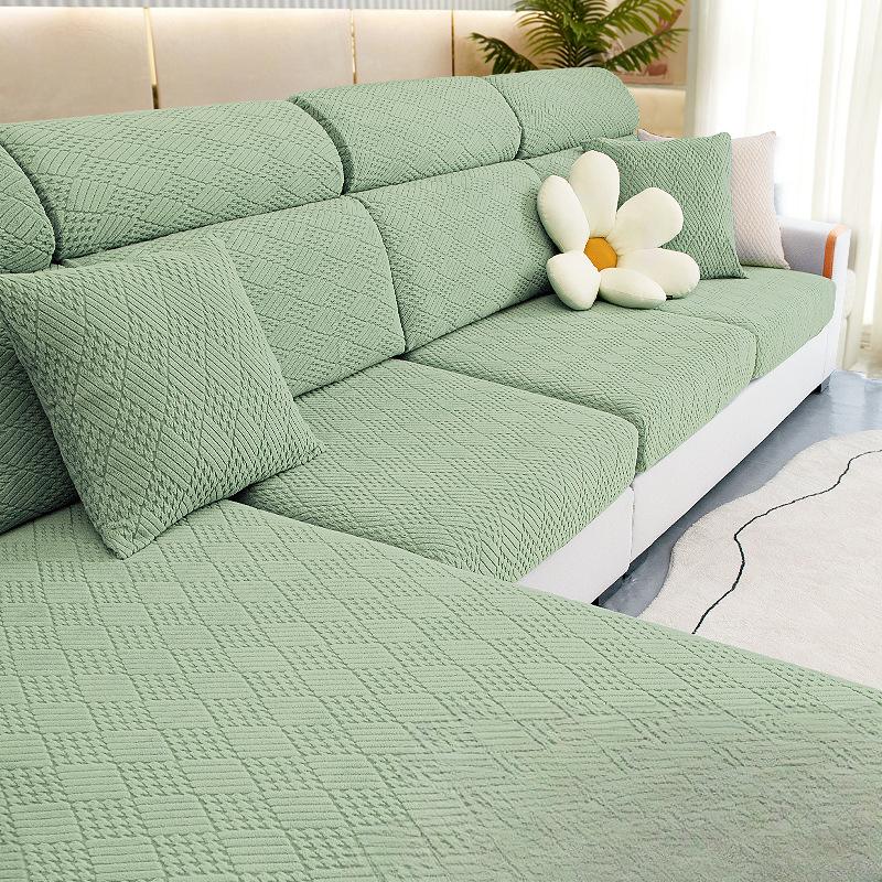 Elastic Sofa Cover Cover All-Inclusive Universal Cover Simple Four Seasons Universal Sofa Cushion Dustproof Cover Cloth