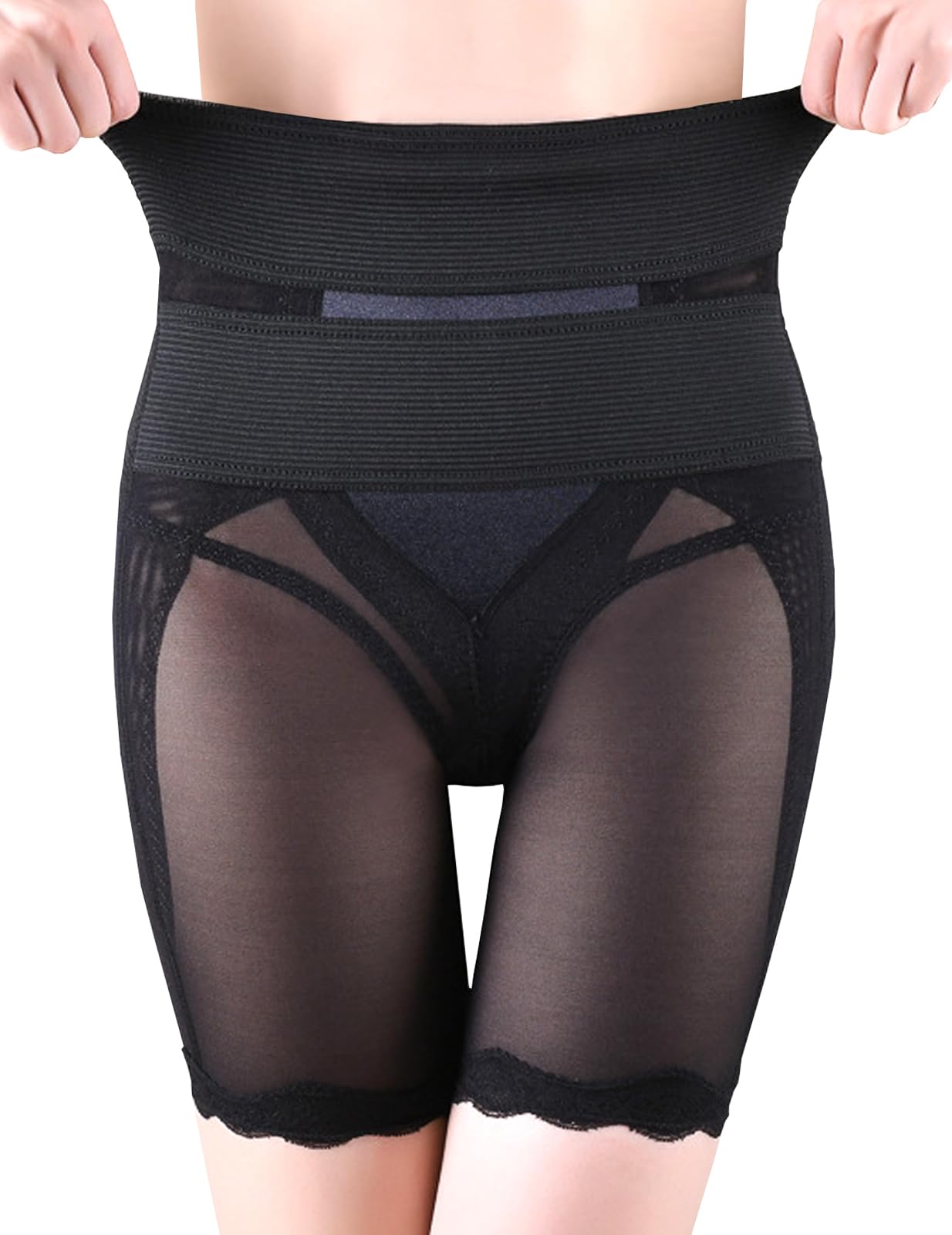 

wear it to improve your stomach high hip girdle strong compression XL [Ranmy Stage] [Just style!] Girdle, tightening, waist, lift, pelvis, shorts, чорний