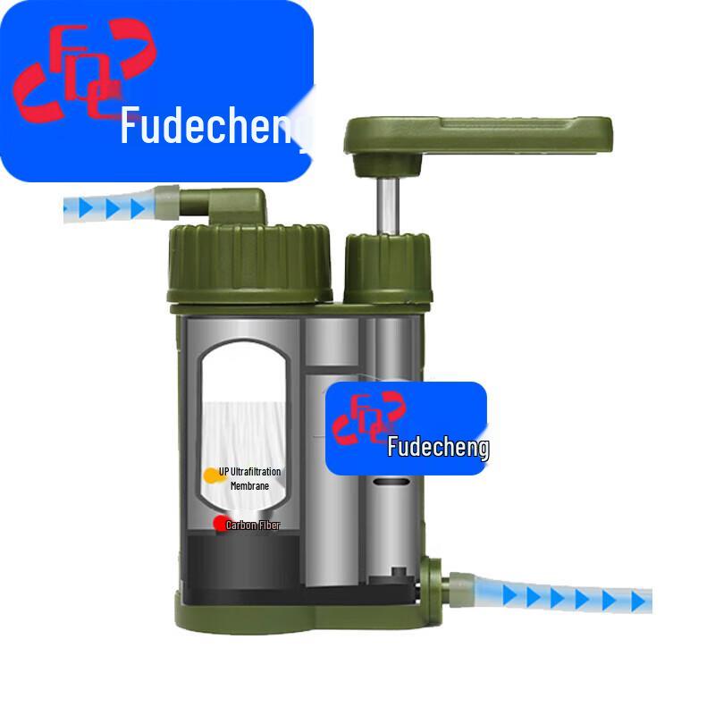 Портативный фильтр для воды Fudecheng для выживания на природе