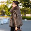 Winter New Short Fox Fur Grass Coat Women's Leather Coat Fur One Piece Warm and Thickened Coat