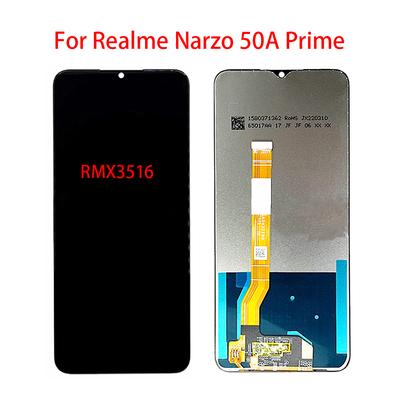 LCD obrazovka pro Realme Narzo 50A Prime LCD displej dotykový digitizér Kompletní náhradní díl sestavy