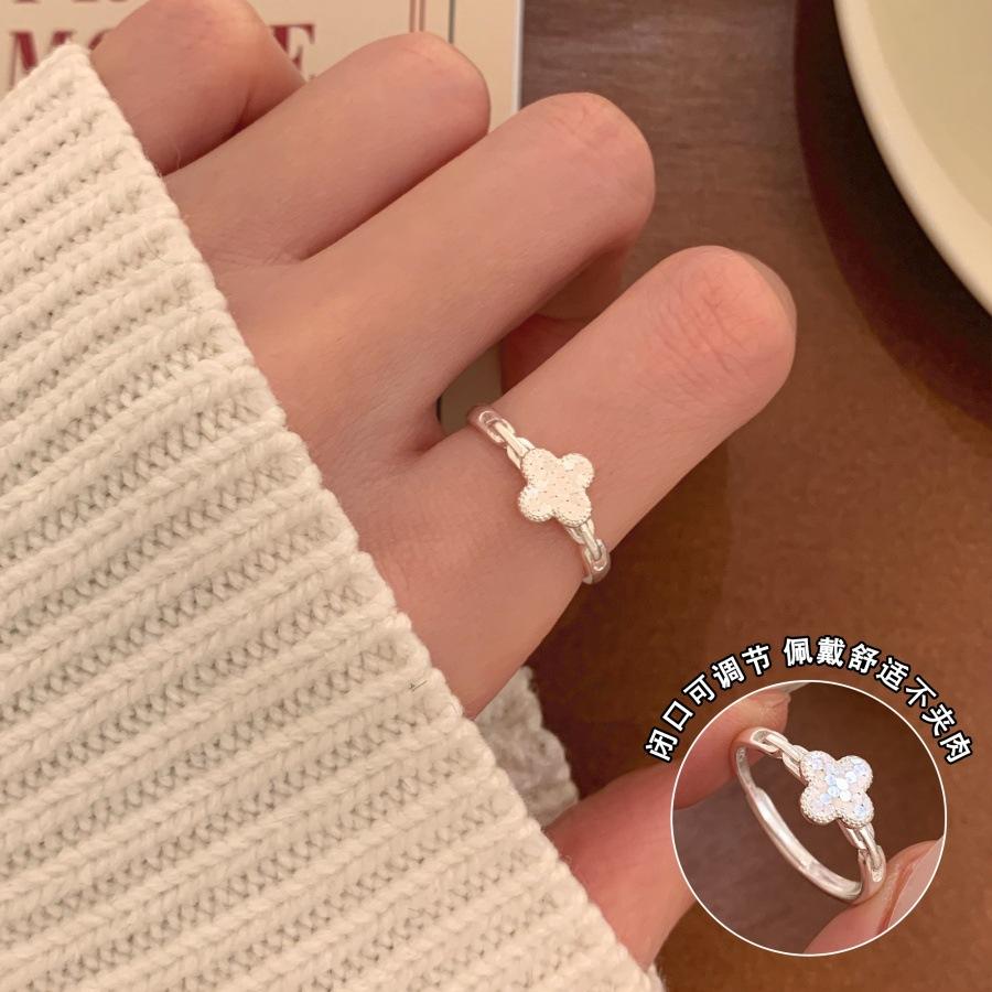 Лазерное клевер-тыква бабочка кольцо кольцо на указательный палец открытое кольцо