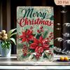 Vintage Iron Signs  Merry Christmas Tree Poster  Metal Plaque Bakery Candy Shop Home Wall Decor