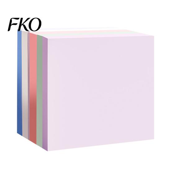Strong Adhesive Self-Stick Notes Solid Color Note, Square Rectangle Self-adhesive Note Pad, Super Sticking Power Memo Post Stickies, Office