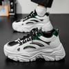 Thick Bottom Height Increase Versatile Men's New Summer Breath Trendy Casual Sneakers Ultra Light Outdoors Students Sports Shoes