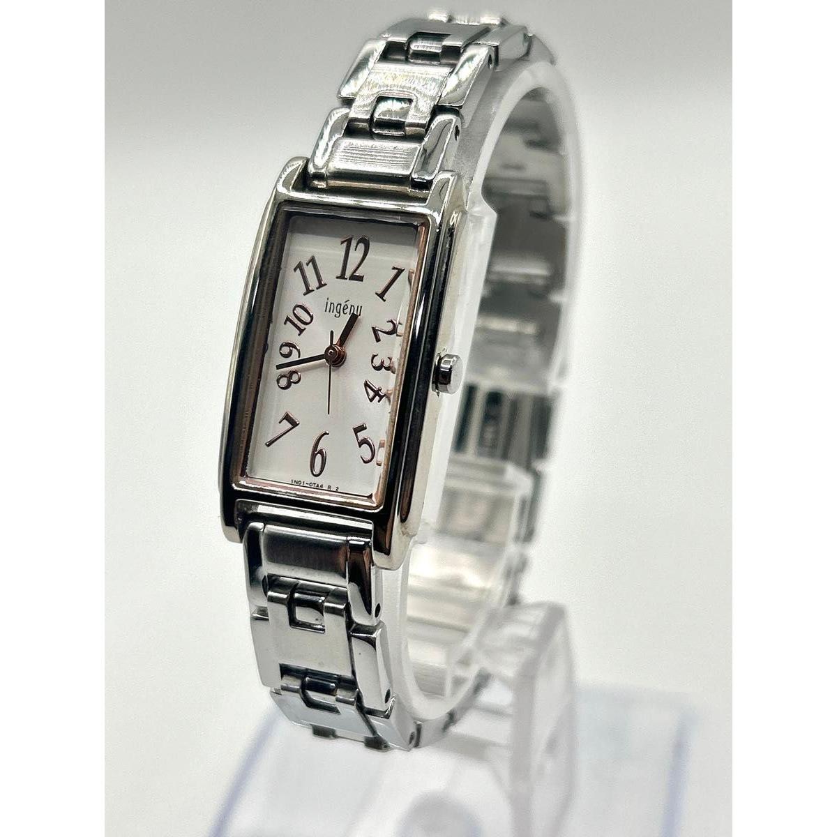 ingnu Angenu ladies watch watch SEIKO square operation Alba