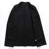Herbst und Winter Neu Doppelseitiger Wollmantel Herren Slim-fit Mittellang Kaschmir Nizi Mantel Windjacke Trendmantel