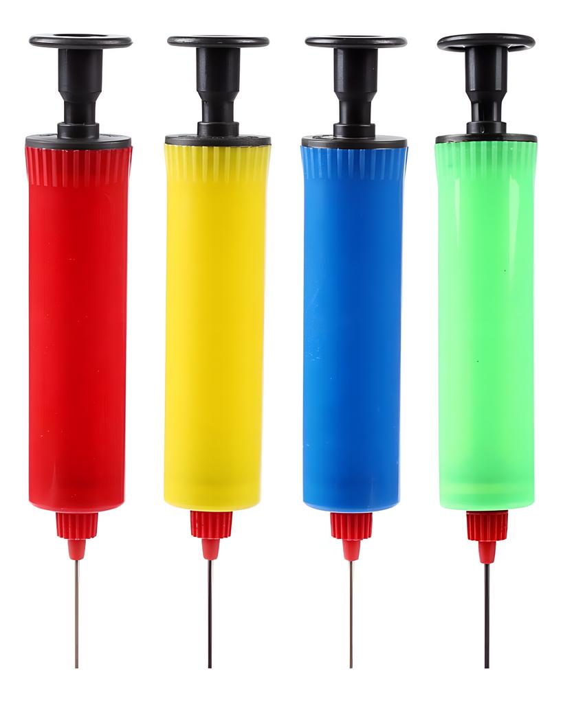 Inflator Hand Air Pump Needle Ball Adapter Football Basketball Random Color