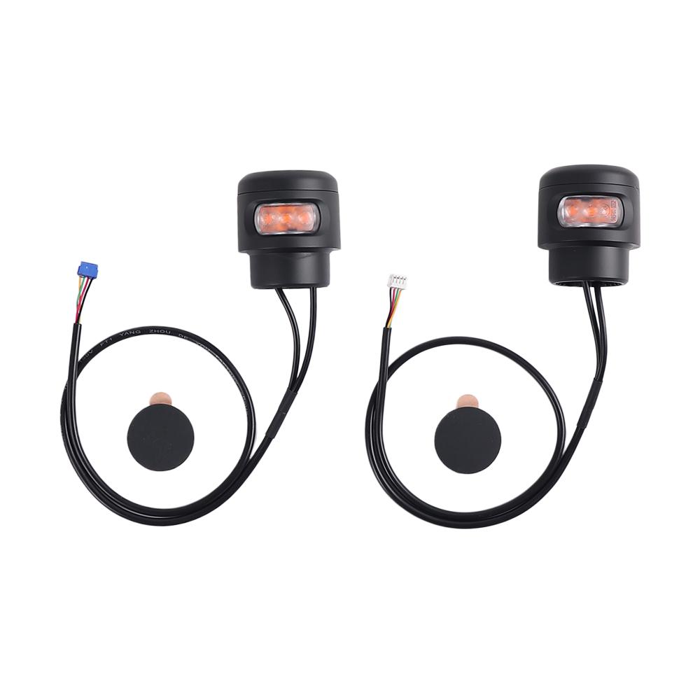 Handlebar Grips with Handle Turn Signal Light for Ninebot E3 E3Pro Electric Scooter Handle Cover and Indicator Replacement Parts