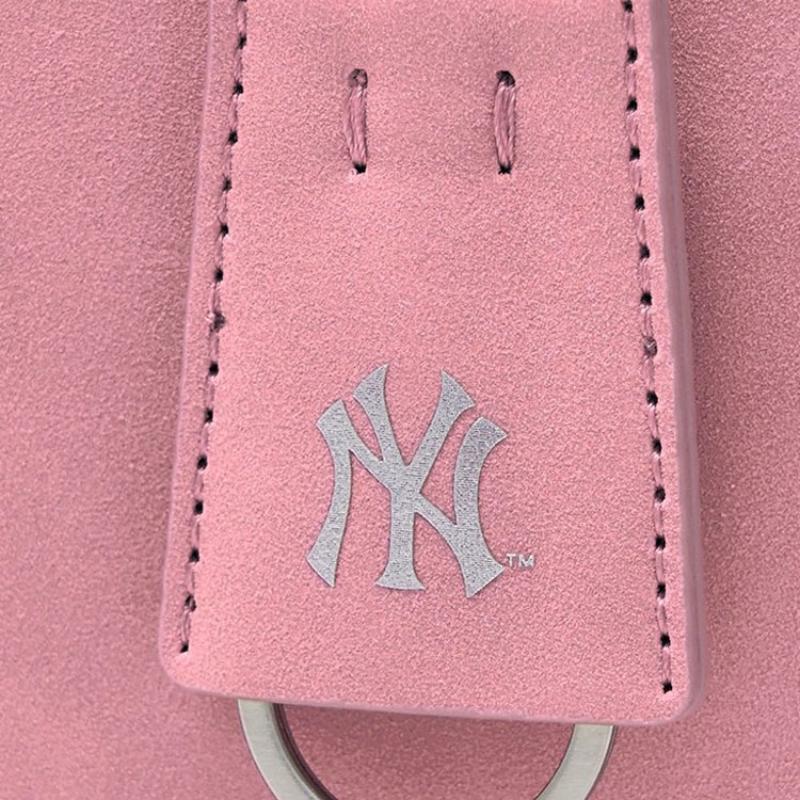 MLB Borsa a Mano in Ecopelle e Poliestere New York Yankees da Donna Rosa Casual 3AORSD16N-50PKS