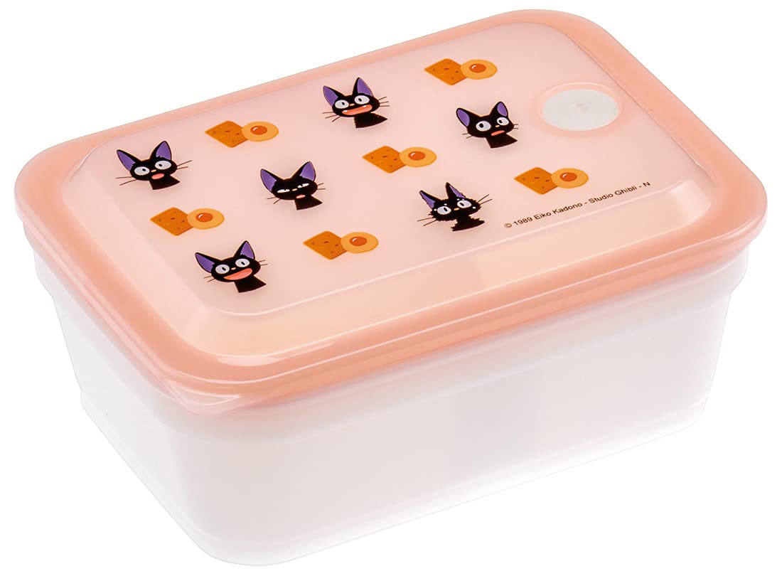 

Skater Bento Box, Silver Ion (Ag+), Fluffy Filling, Integrated Gasket with Air Valve, 1 Tier, 450ml, Kiki s Delivery Service, Studio Ghibli, PAS5AG-A