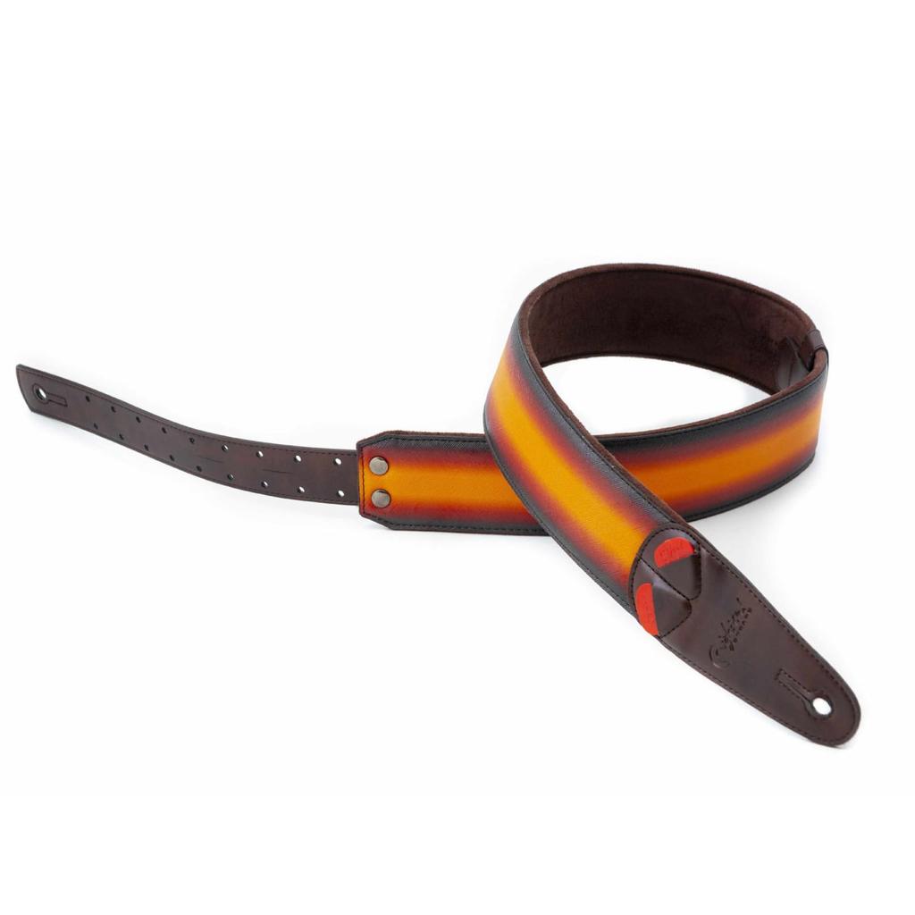 STRAPS Guitar Width Length Unique RightOn! Strap, 6cm, 95-150cm, SUNBURST,