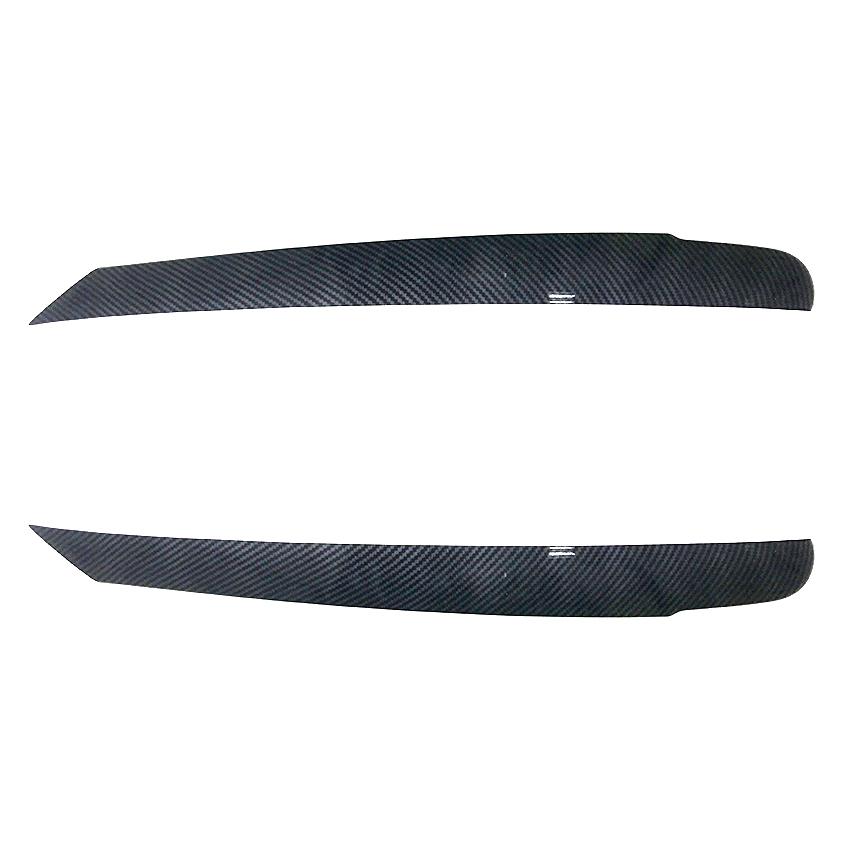 2PCS For Volkswagen VW Touran 2011-2015 Headlights Eyebrow Cover Head Lamp Eyelids Stickers Trim Decoration Car