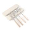 Simple Line Portable Spoon Set of 2 (Ivory)