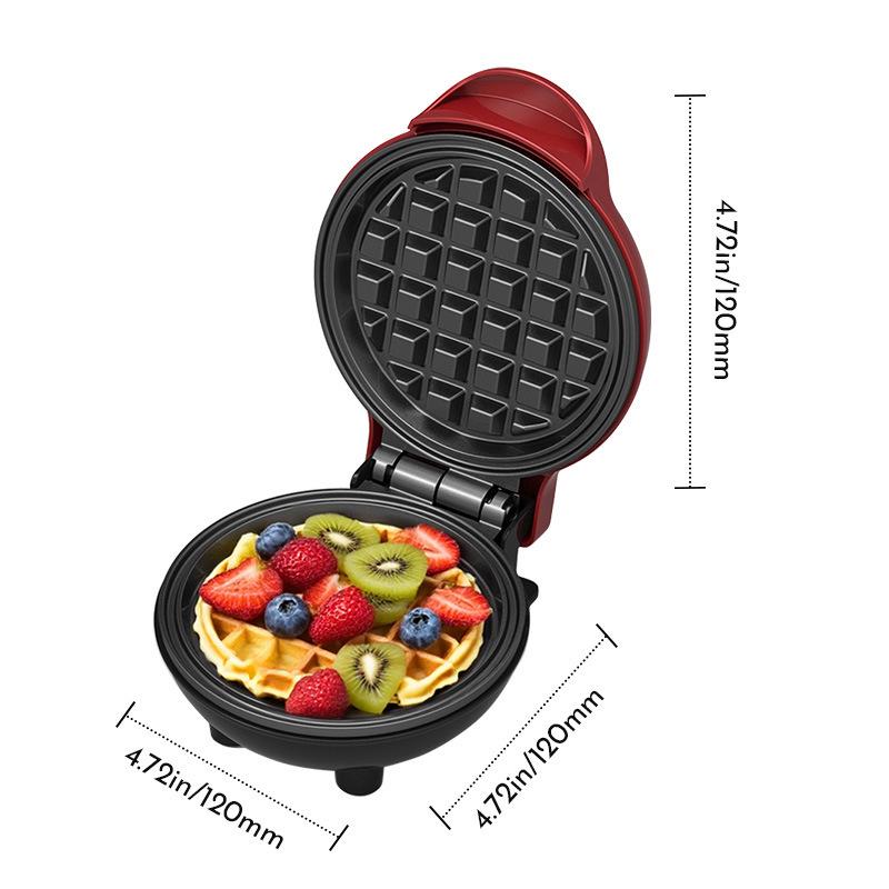 Compact 3-in-1 Breakfast Maker: Waffle, Sandwich & Crepe Toaster EU Standard