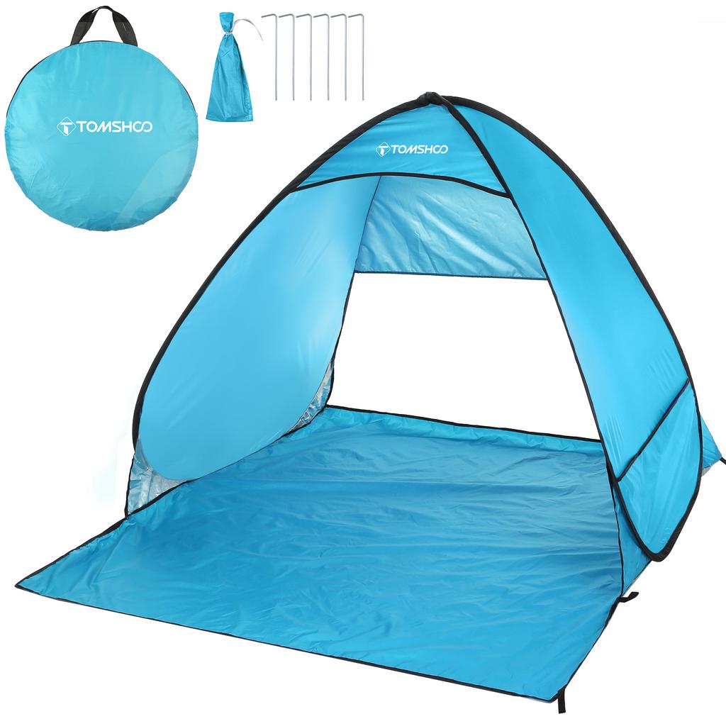 Kaufe Pop Up Strand Zelt Leichte Automatische Instant Outdoor Strand  Schatten Sonnenschutz Zelt Baldachin Cabana zum Preis ab 31 | Joom