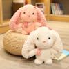 20CM New Creative Stuffed Animals Kids Mini Long Ear Bunny Rabbit Plushie Dolls Cartoon Animal Plush Toys Children Birthday Gift