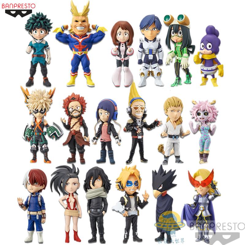 WCF EX CASHAPON My Hero Academia Midoriya Izuku All Might Todoroki Shoto Bakugou Katsuki Action Figure Model