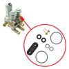 Heater Valve Repair Kit 2208300184 Rubber Metal Leakproof Replacement for W124