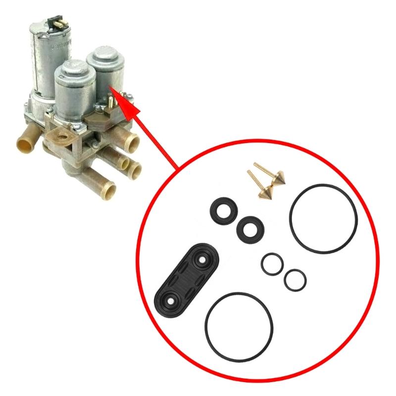 Heater Valve Repair Kit 2208300184 Rubber Metal Leakproof Replacement for W124