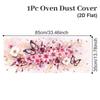 Microwave Oven Dust Cover Washable Oil Proof Waterproof Machine Protector Polyester Fabric Oven Dust Cover