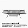 Portable Stainless Steel Folding Charcoal BBQ Grill