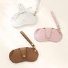 Women's Portable Sunglasses & Myopia Glasses Storage Bag - Wearable Neck Hanging Handheld Fashion Case