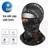 Camouflage Full Face Cap Cooling Hiking Scarves New Motorcycle Cycling Helmet  Summer