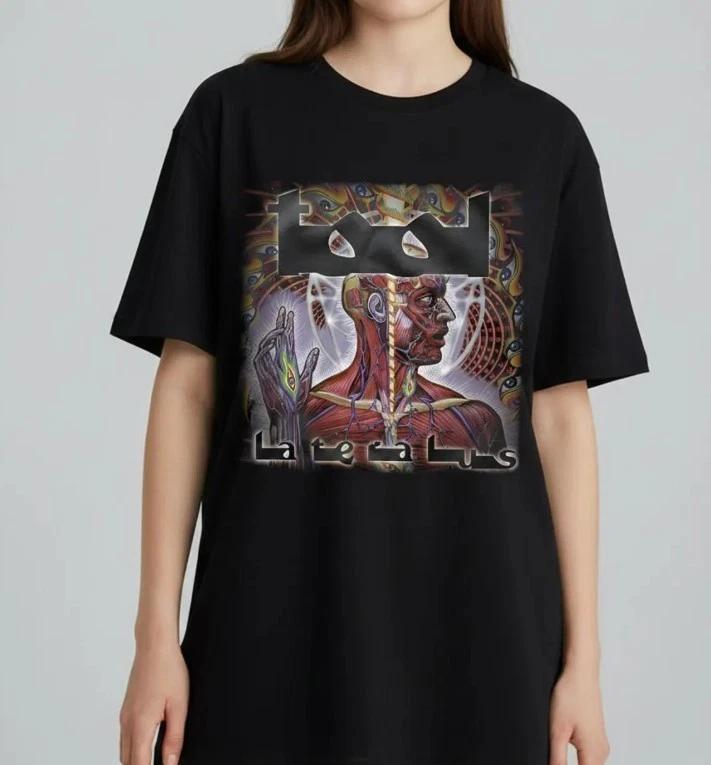 

Tool Shirt, Lateralus Album T-Shirt – Fear Inoculum Metal Band Tee - Unisex Rock L