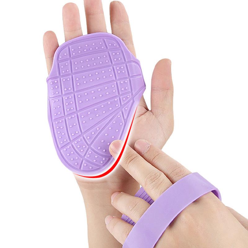 Weight Lifting Grip Pads Gym Workout Gloves Silica Gel Anti-Slip Fitness Grips For Men Women Dumbbell Pull-Up Strength Training