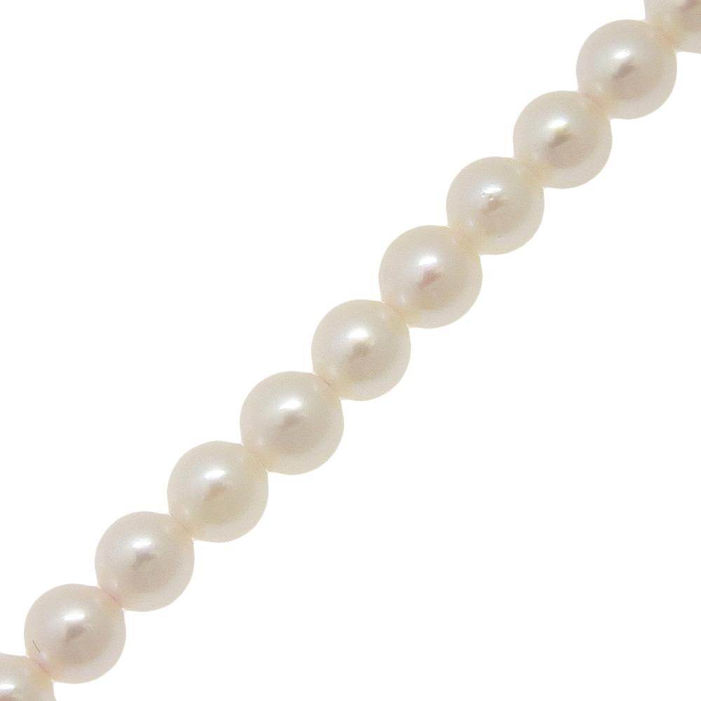 Pearl Necklace Baby Pearl Pearl/K18 Yellow Gold 8.1g Women Used