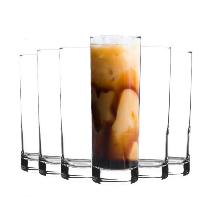 Verre Highball - LAV Ada - 315ml - Lot De 6 - Transparent - Design Moderne