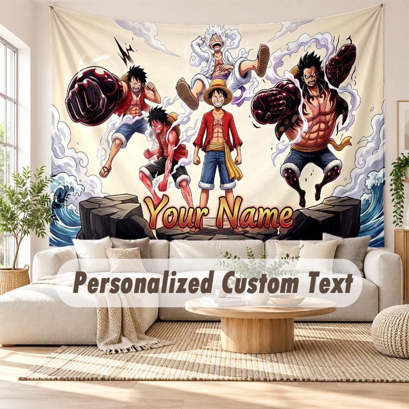 Custom Name Wall Hanging Tapestry,One Piece Decorative Backdrop Tapestry For Dorm Home